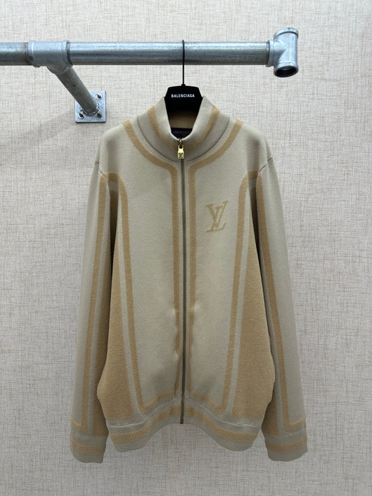 인타르시스 니트집업 (Intarsis knit zip-up)