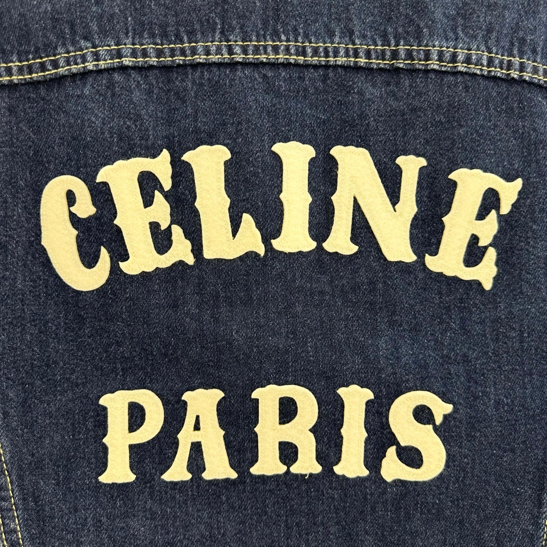 자수 데님자켓 (embroidered denim jacket)