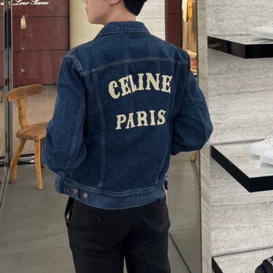 자수 데님자켓 (embroidered denim jacket)