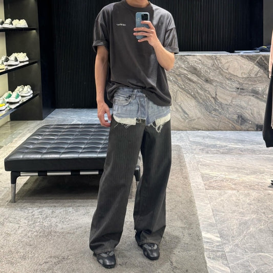 헤비 페멘티드 데님 진 (Heavy Femented Denim Jeans)