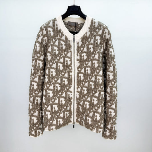 자카드 가디건 (Jacquard cardigan)