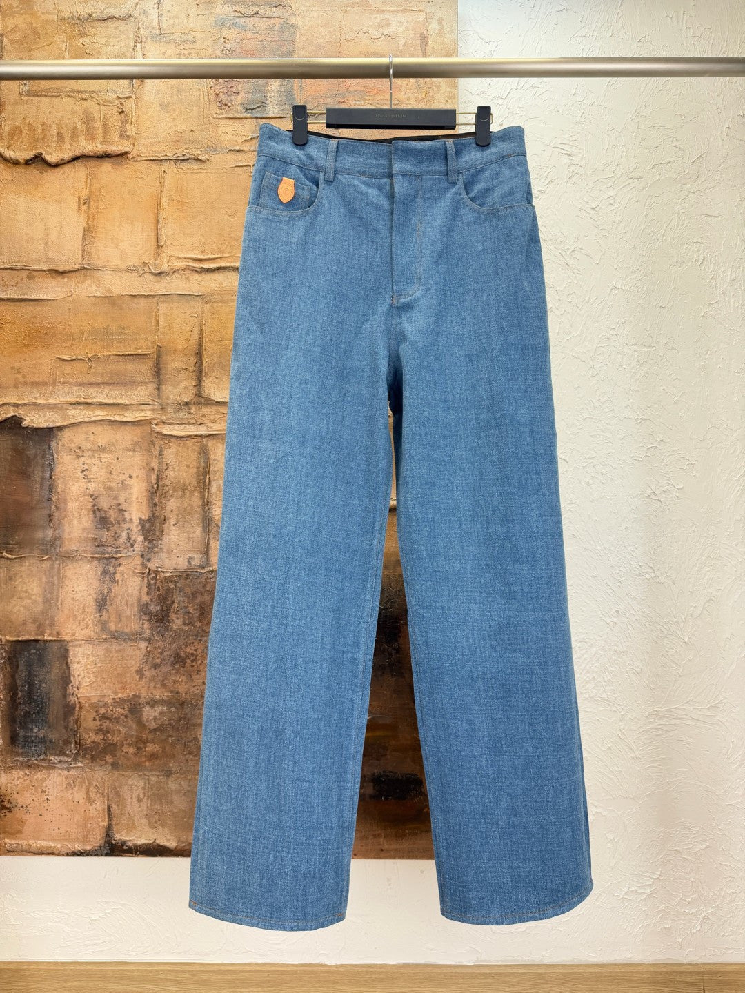 블렌드 데님 워크 재킷, 진 (Blend denim work jacket, jeans)