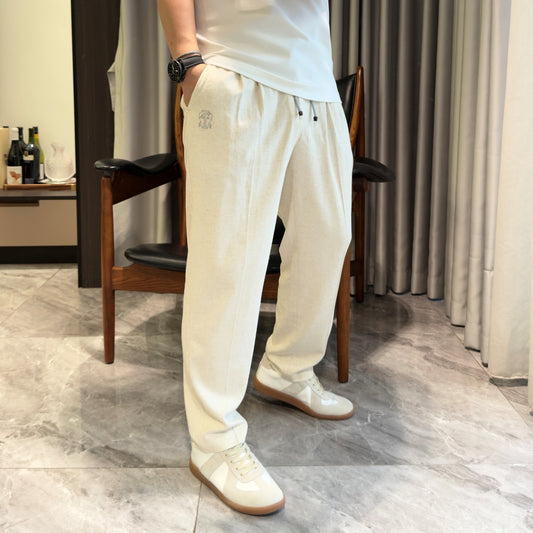 린넨 밴딩 팬츠 (Linen banding pants)