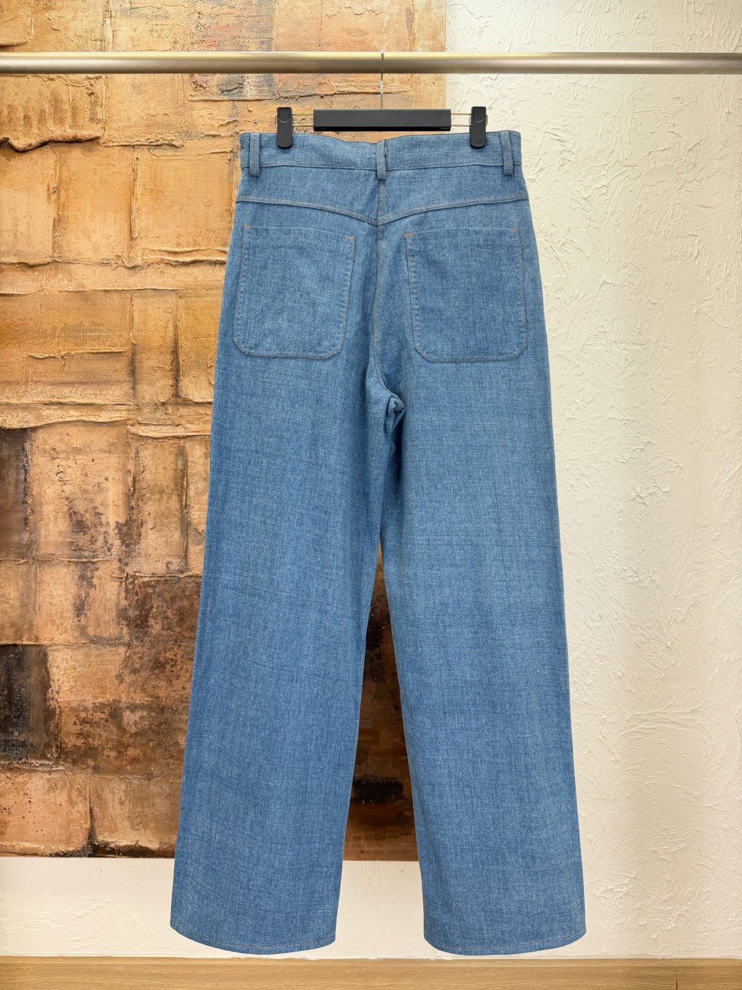 블렌드 데님 워크 재킷, 진 (Blend denim work jacket, jeans)