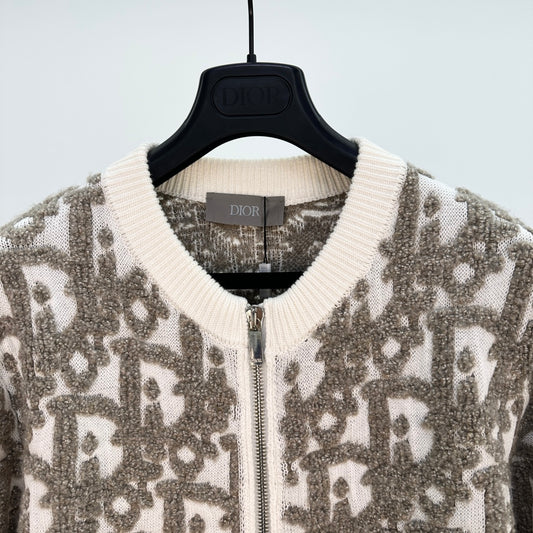 자카드 가디건 (Jacquard cardigan)