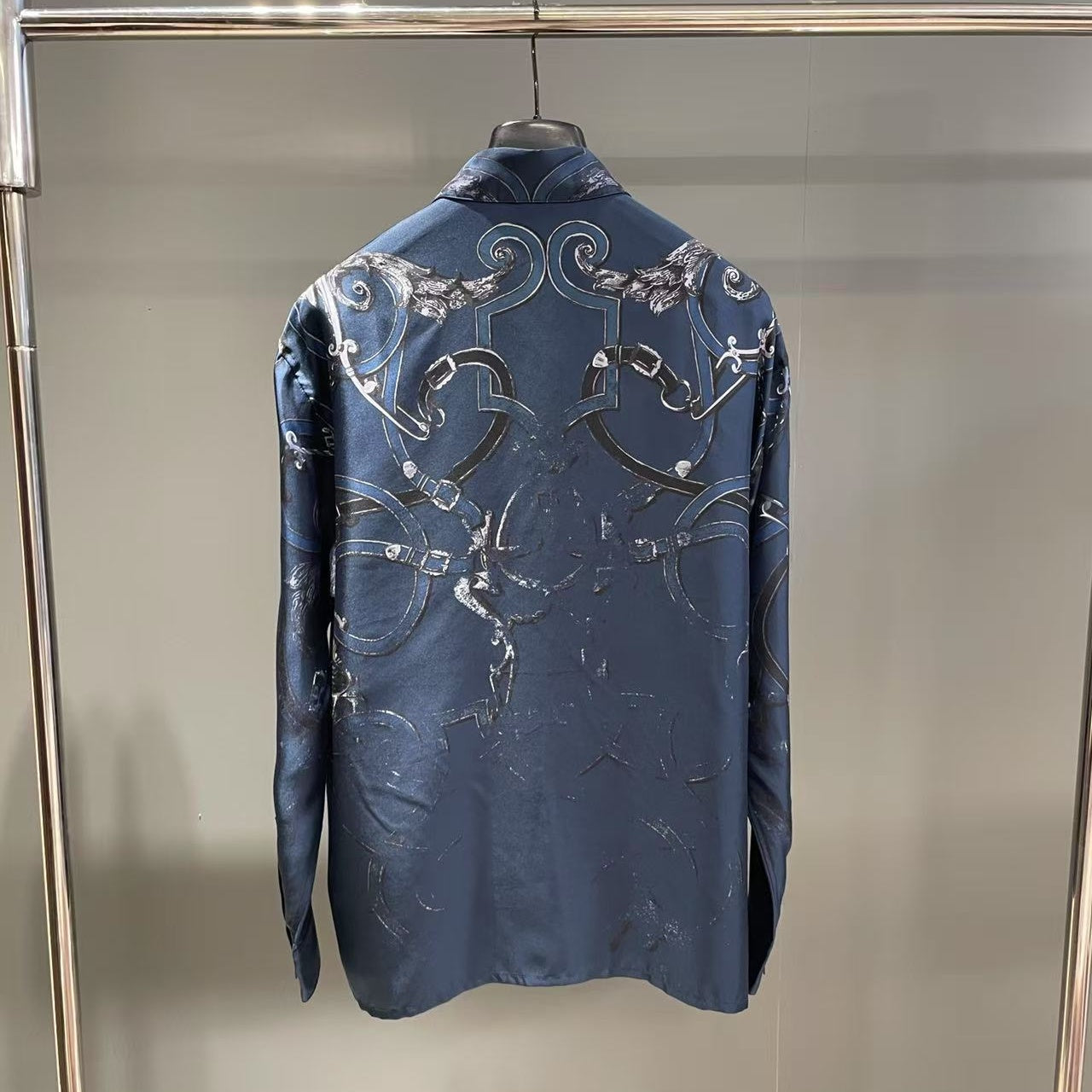 롱캔버스 셔츠 (Long canvas shirt)