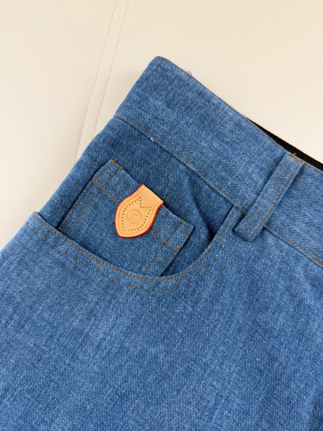 블렌드 데님 워크 재킷, 진 (Blend denim work jacket, jeans)