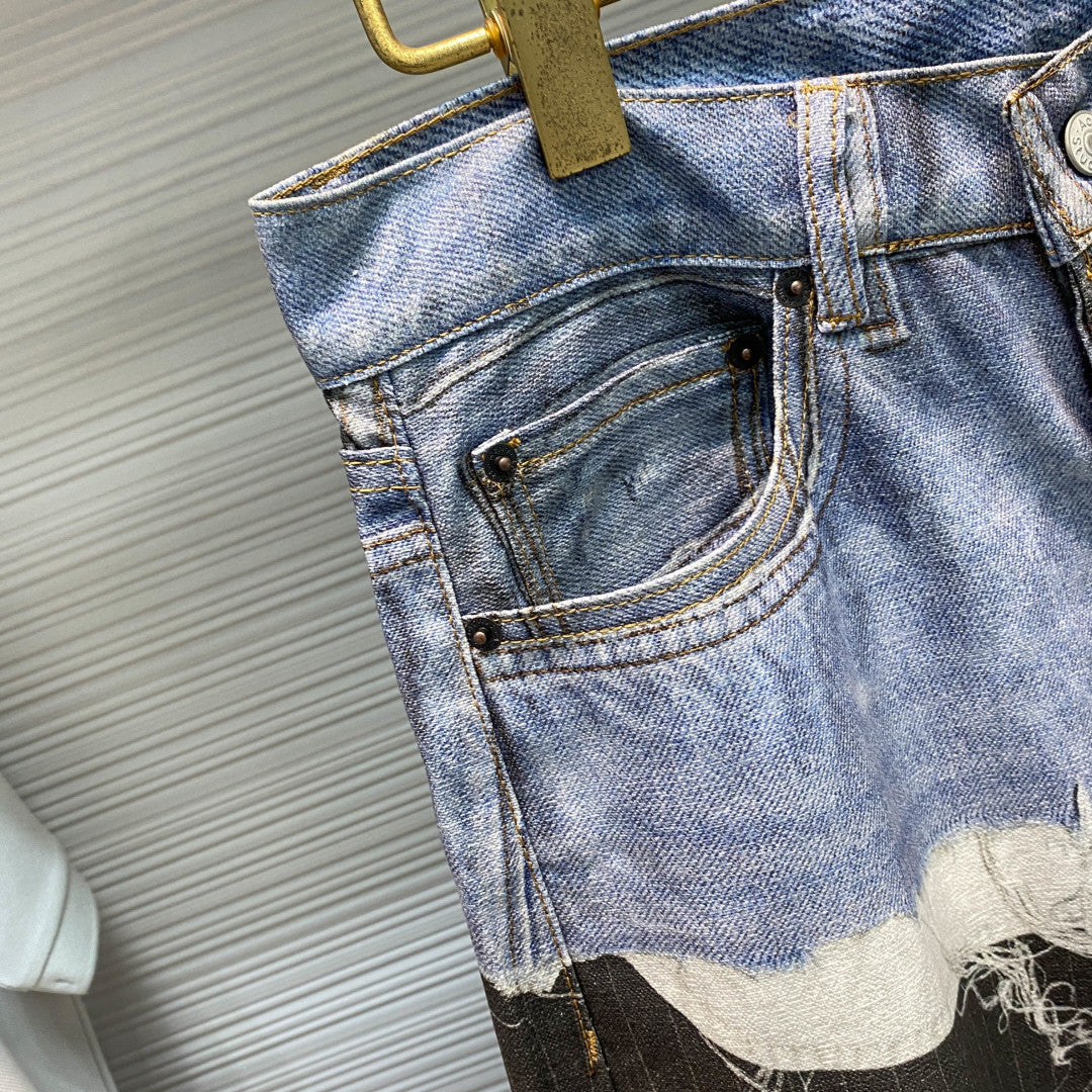 헤비 페멘티드 데님 진 (Heavy Femented Denim Jeans)