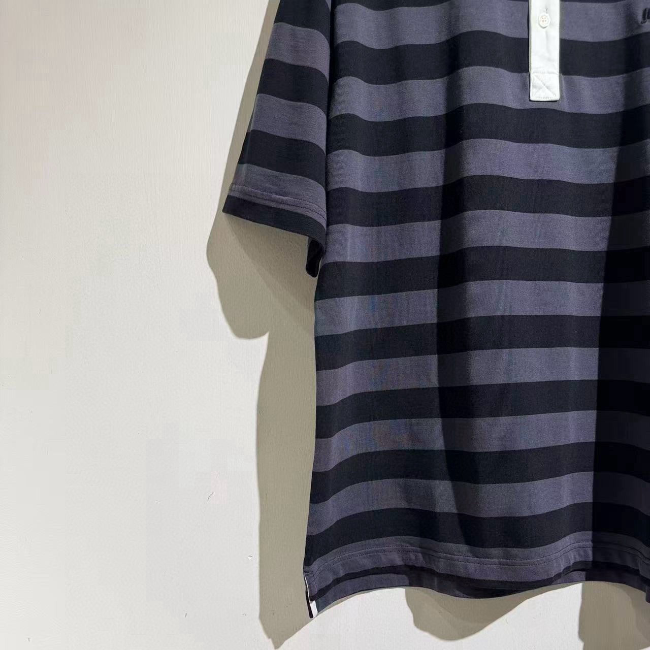 폴로 반팔티셔츠 (Striped Polo Shirt)
