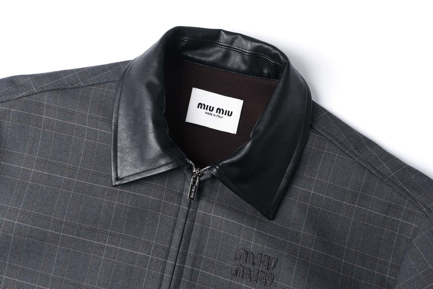 레터 가죽 자켓 (letter leather jacket)