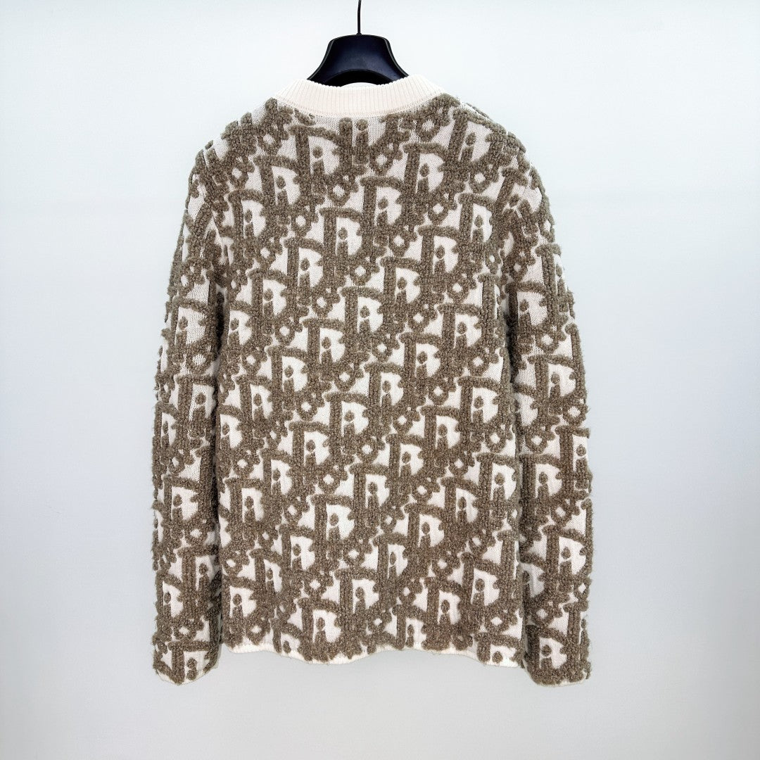 자카드 가디건 (Jacquard cardigan)