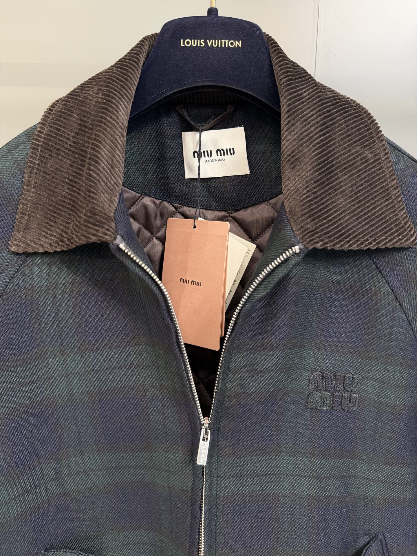 여성 코튼 퀄팅 재킷 (Cotton quilted jacket)