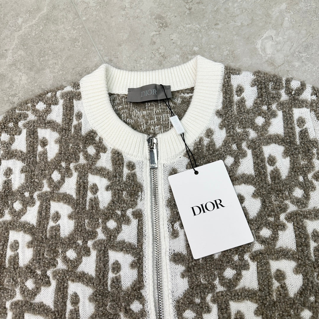 자카드 가디건 (Jacquard cardigan)