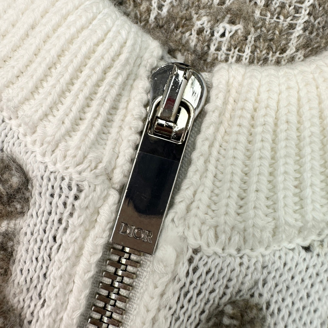 자카드 가디건 (Jacquard cardigan)