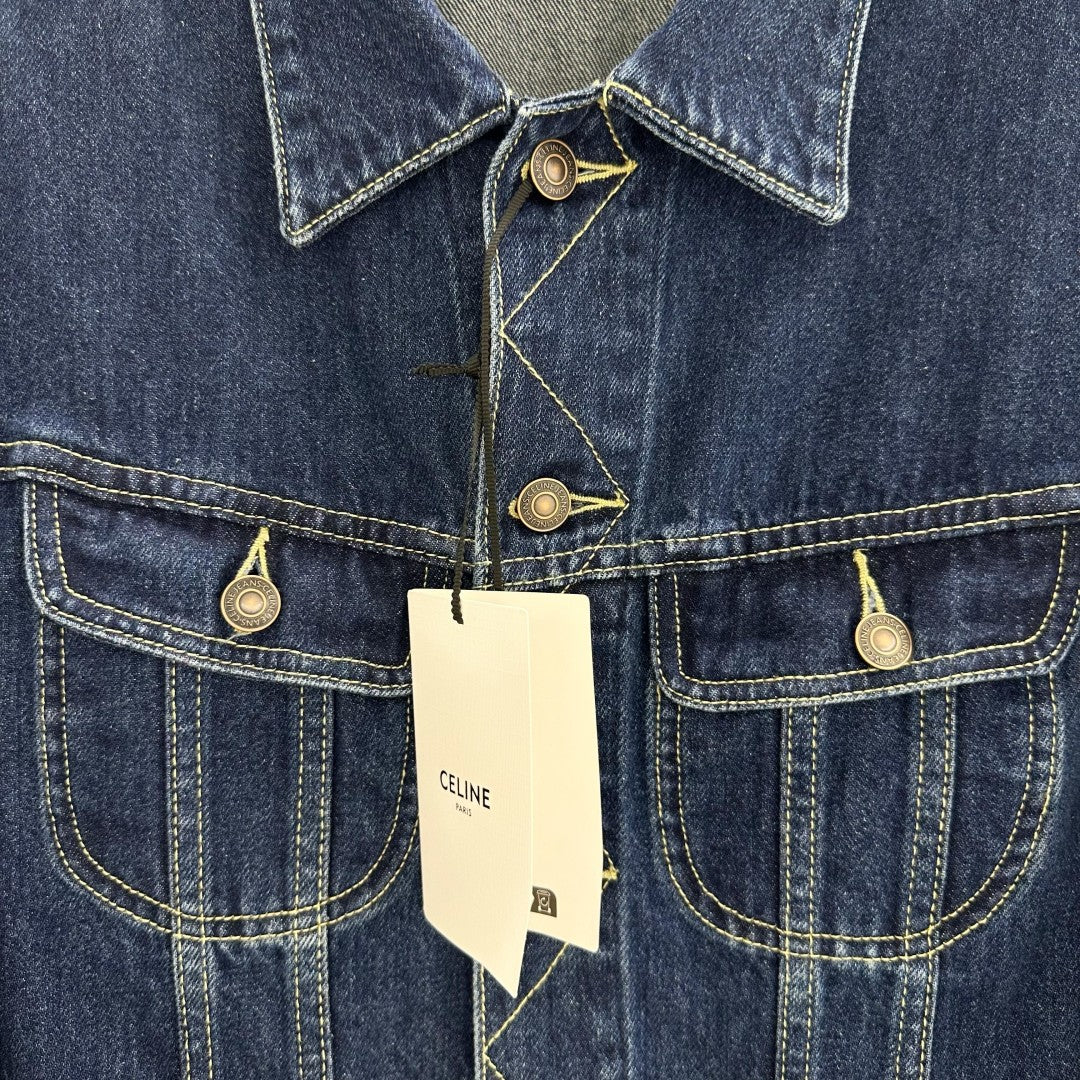 자수 데님자켓 (embroidered denim jacket)