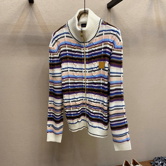 컬러풀 니트가디건 (Colorful knit cardigan)