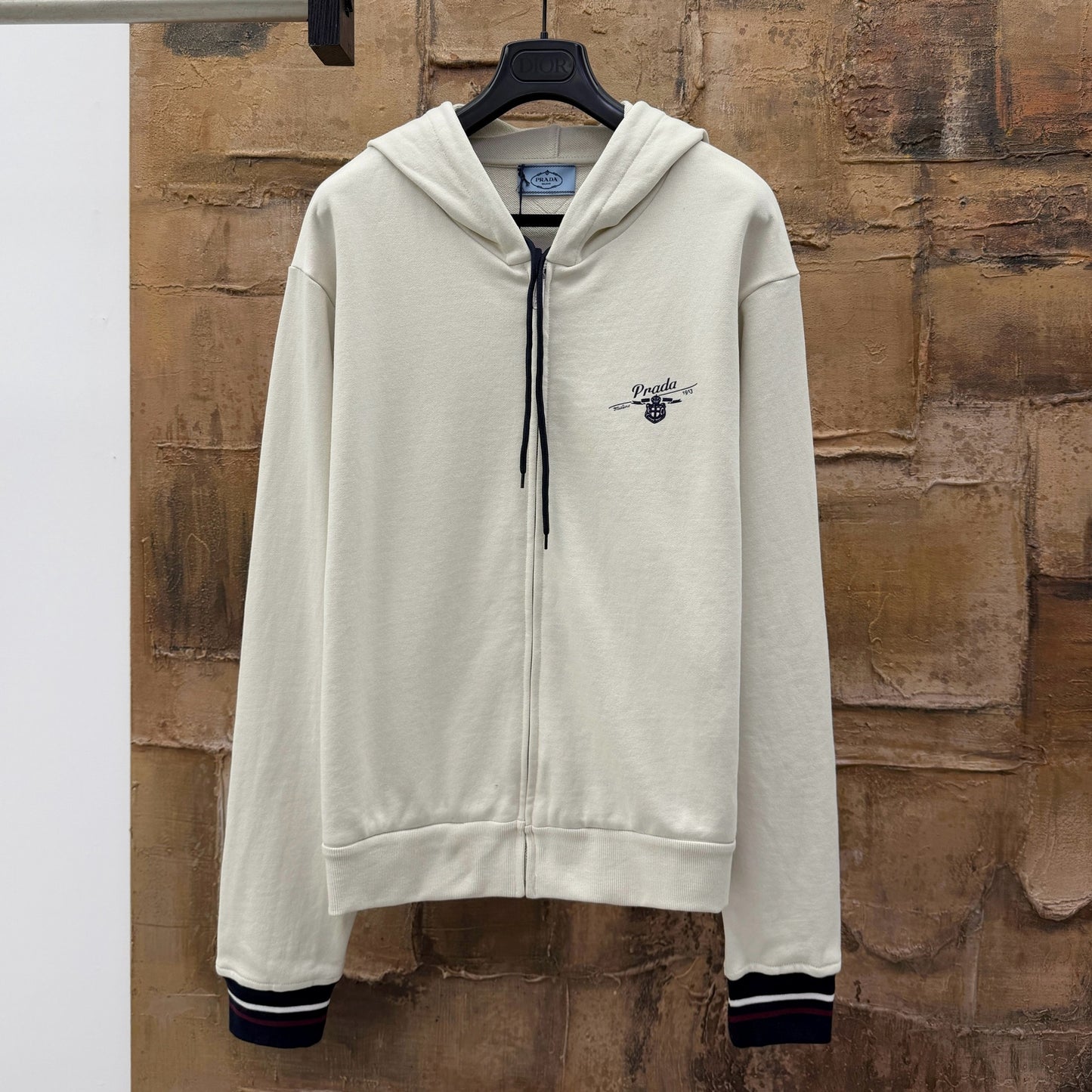 프레피 후드집업 (Preppy Hooded Zip-up)