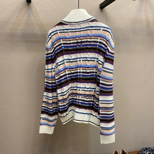 컬러풀 니트가디건 (Colorful knit cardigan)