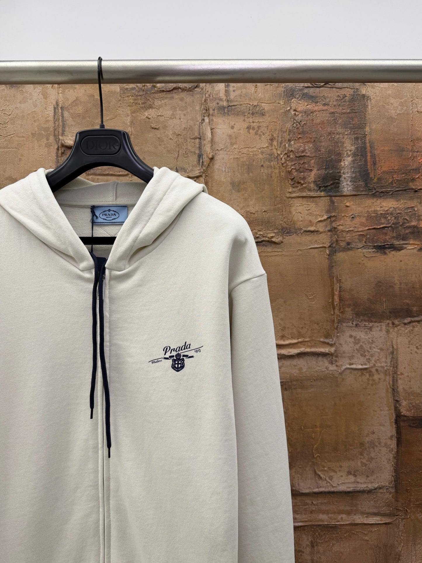 프레피 후드집업 (Preppy Hooded Zip-up)