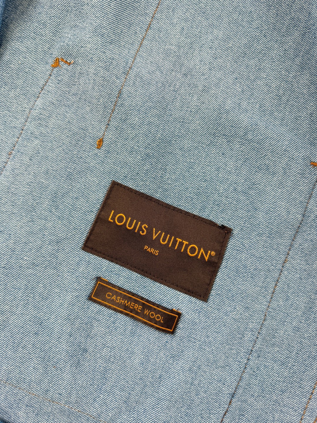 블렌드 데님 워크 재킷, 진 (Blend denim work jacket, jeans)