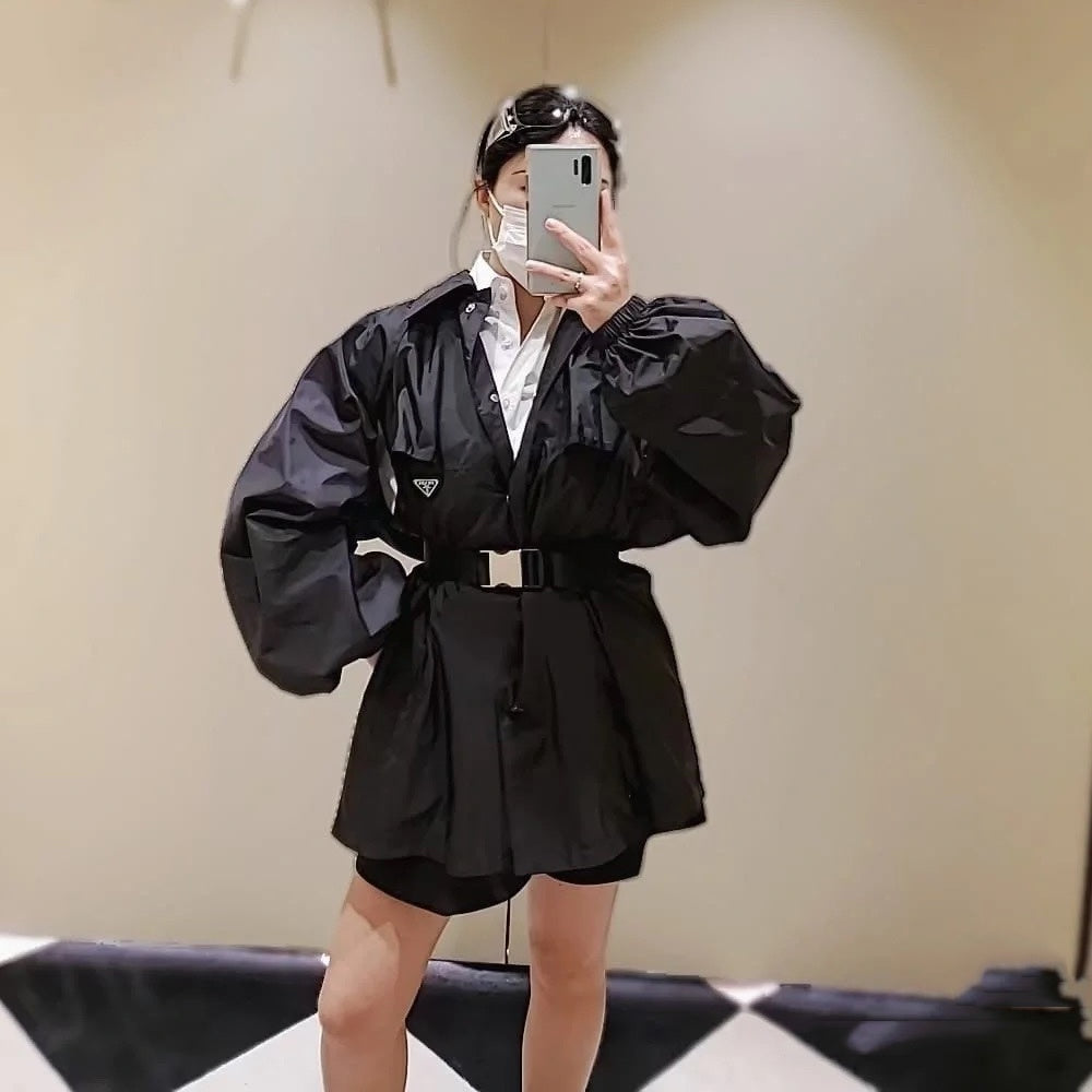 J400565 라펠 윈드브레이커