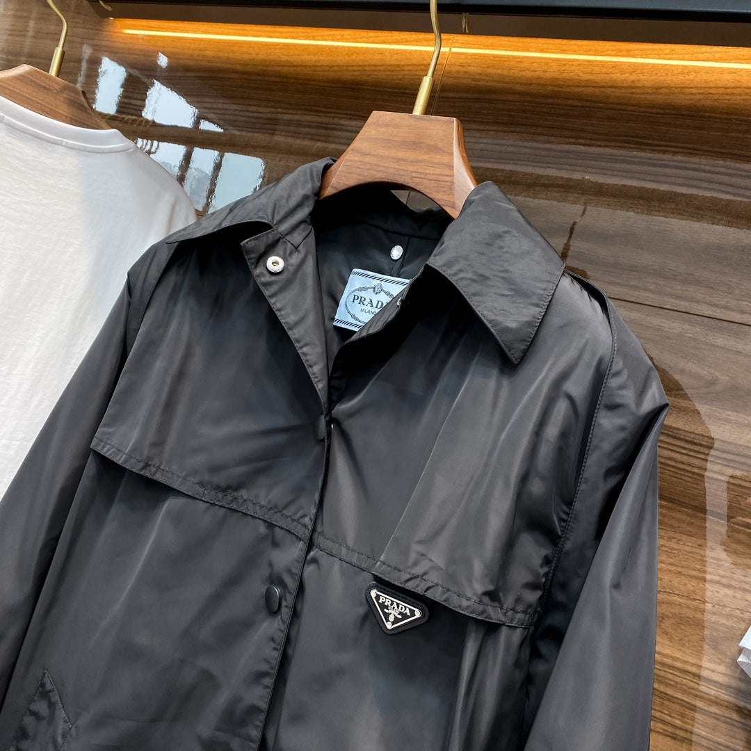 J400565 라펠 윈드브레이커